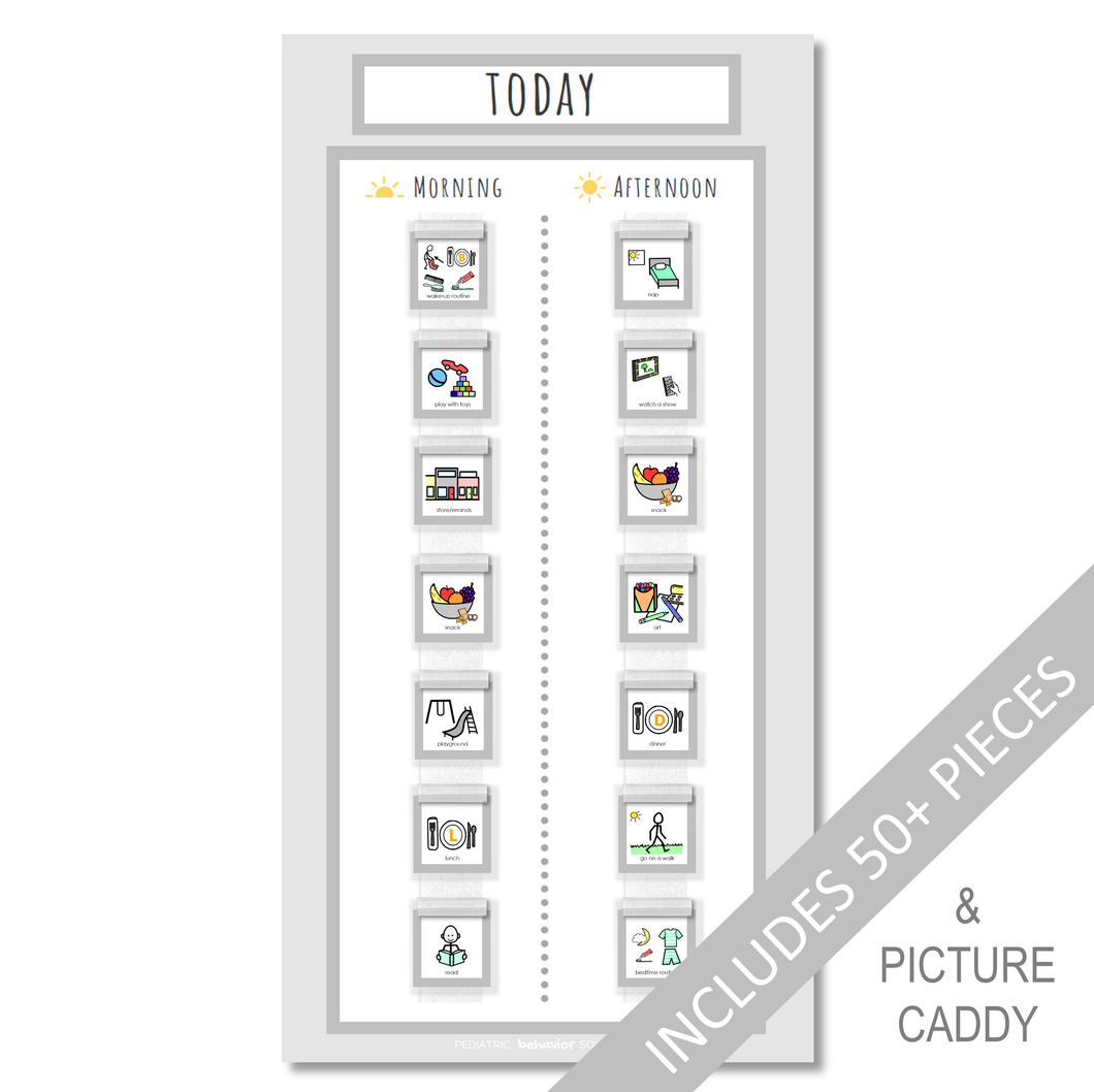 Daily Schedule (Gray)