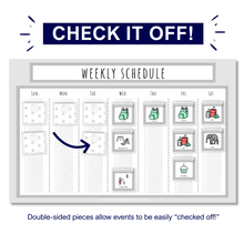 Load image into Gallery viewer, Weekly Schedule (Gray)