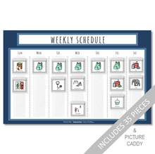 Load image into Gallery viewer, Weekly Schedule (Navy)