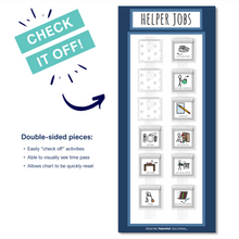 Load image into Gallery viewer, Helper Job Chart (Navy)