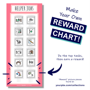 Helper Job Chart (Pink)