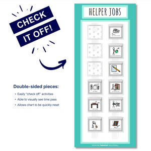 Helper Job Chart (Teal)