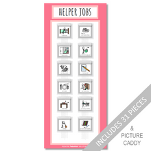 Load image into Gallery viewer, Helper Job Chart (Pink)