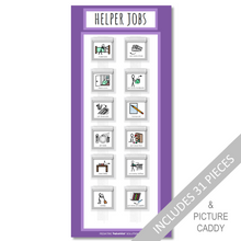 Load image into Gallery viewer, Helper Job Chart (Purple)