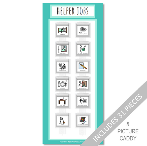 Helper Job Chart (Teal)