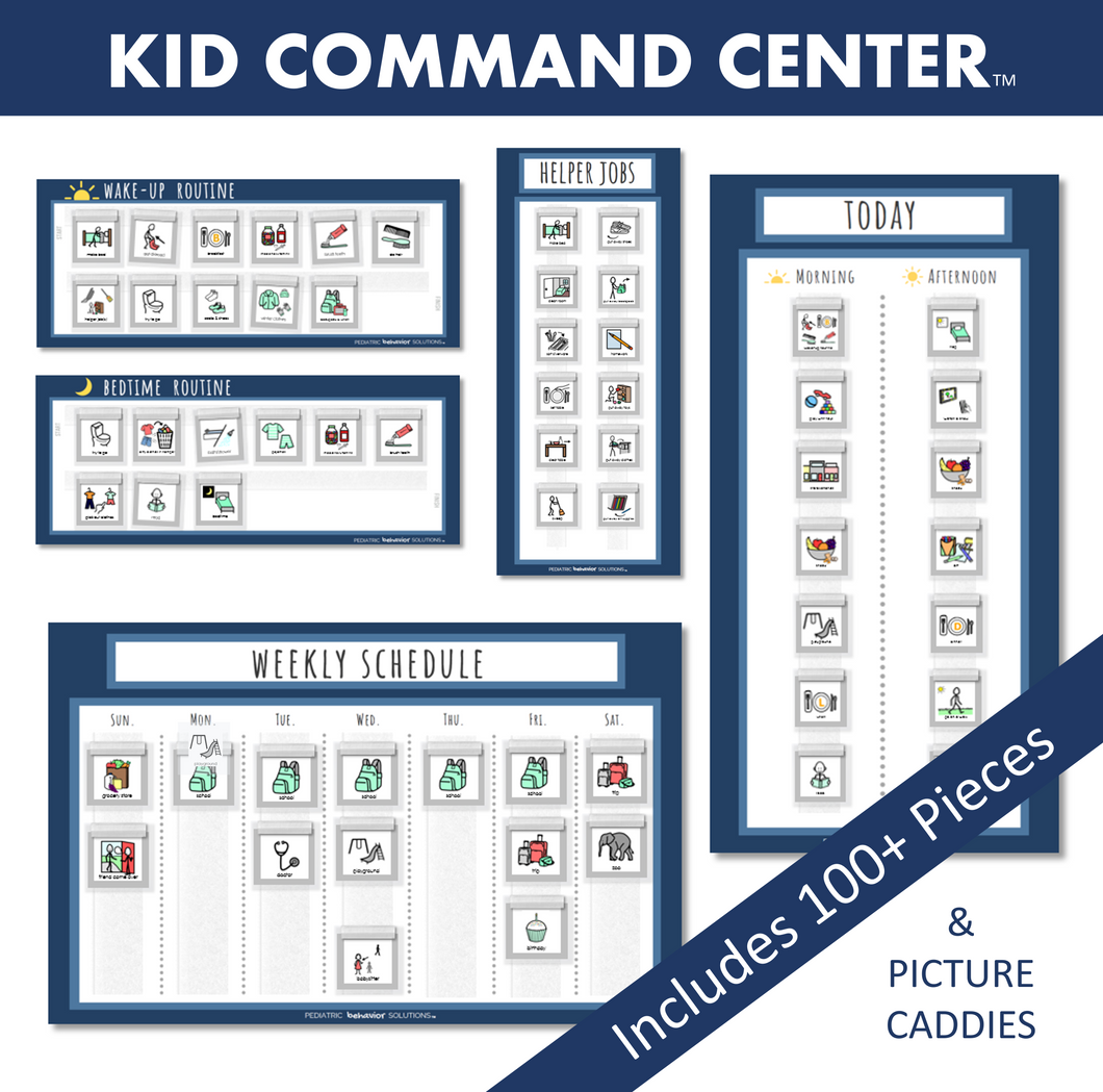 Kid Command Center (Navy)