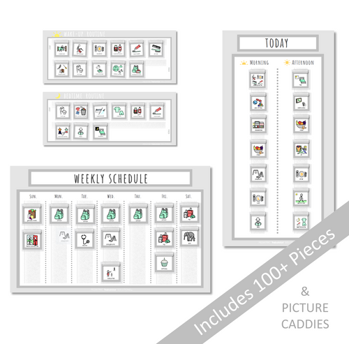 Schedules & Routine Pack (Gray)