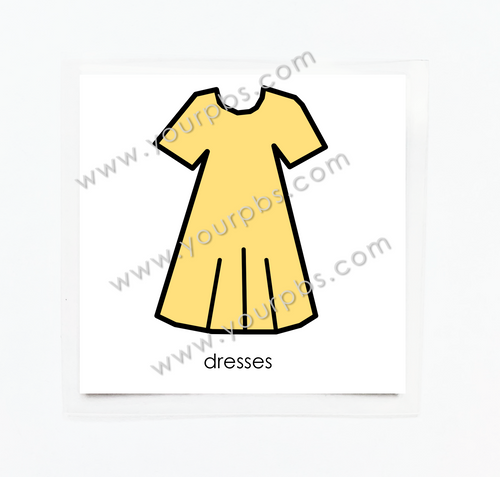 Dresses (Drawer Label)