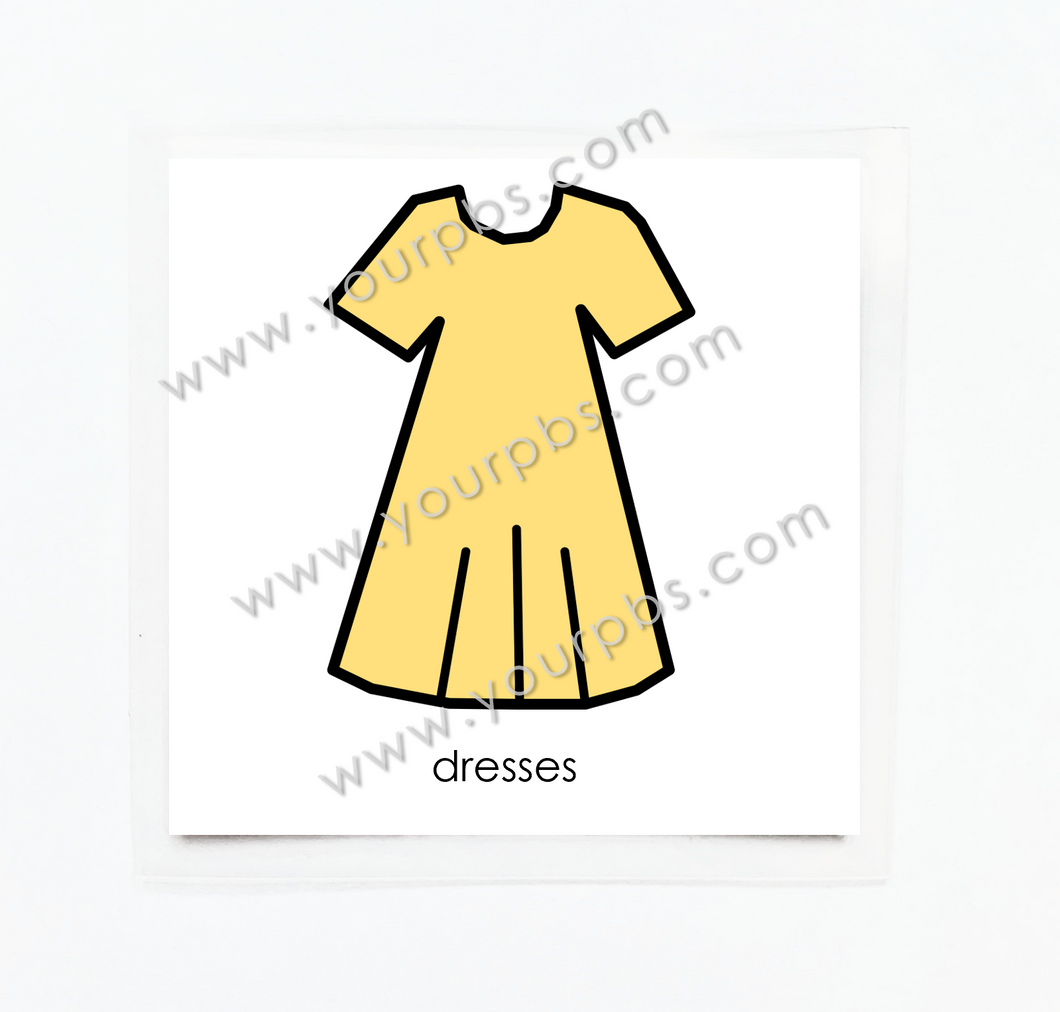 Dresses (Drawer Label)