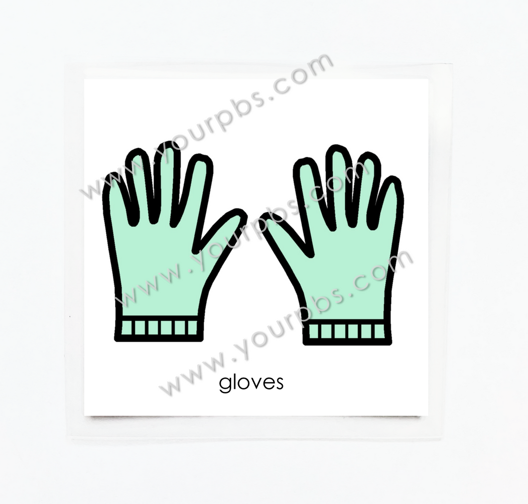 Gloves (Drawer Label)