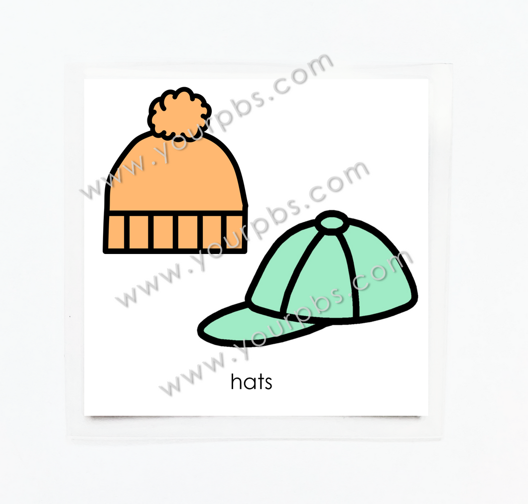 Hats (Drawer Label)