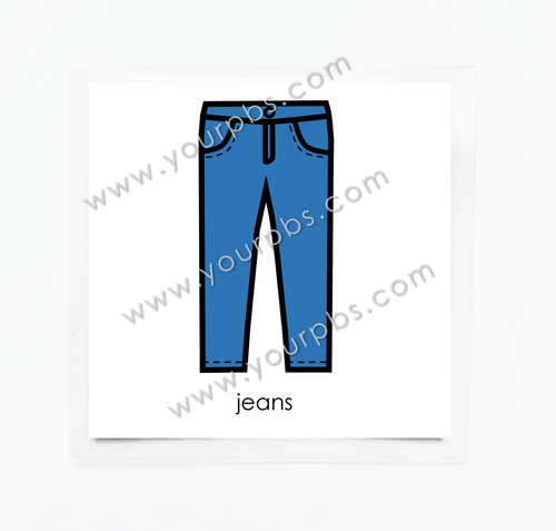 Jeans (Drawer Label)