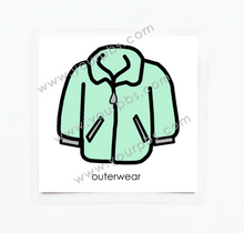 Load image into Gallery viewer, Outerwear (Drawer Label)