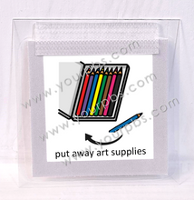 Load image into Gallery viewer, Put Away Art Supplies