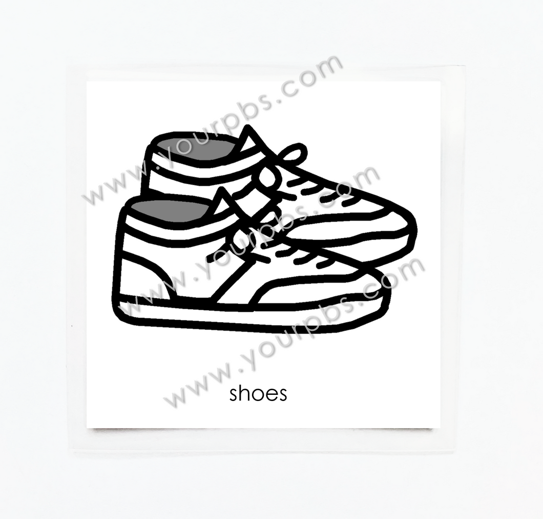 Shoes (Drawer Label)