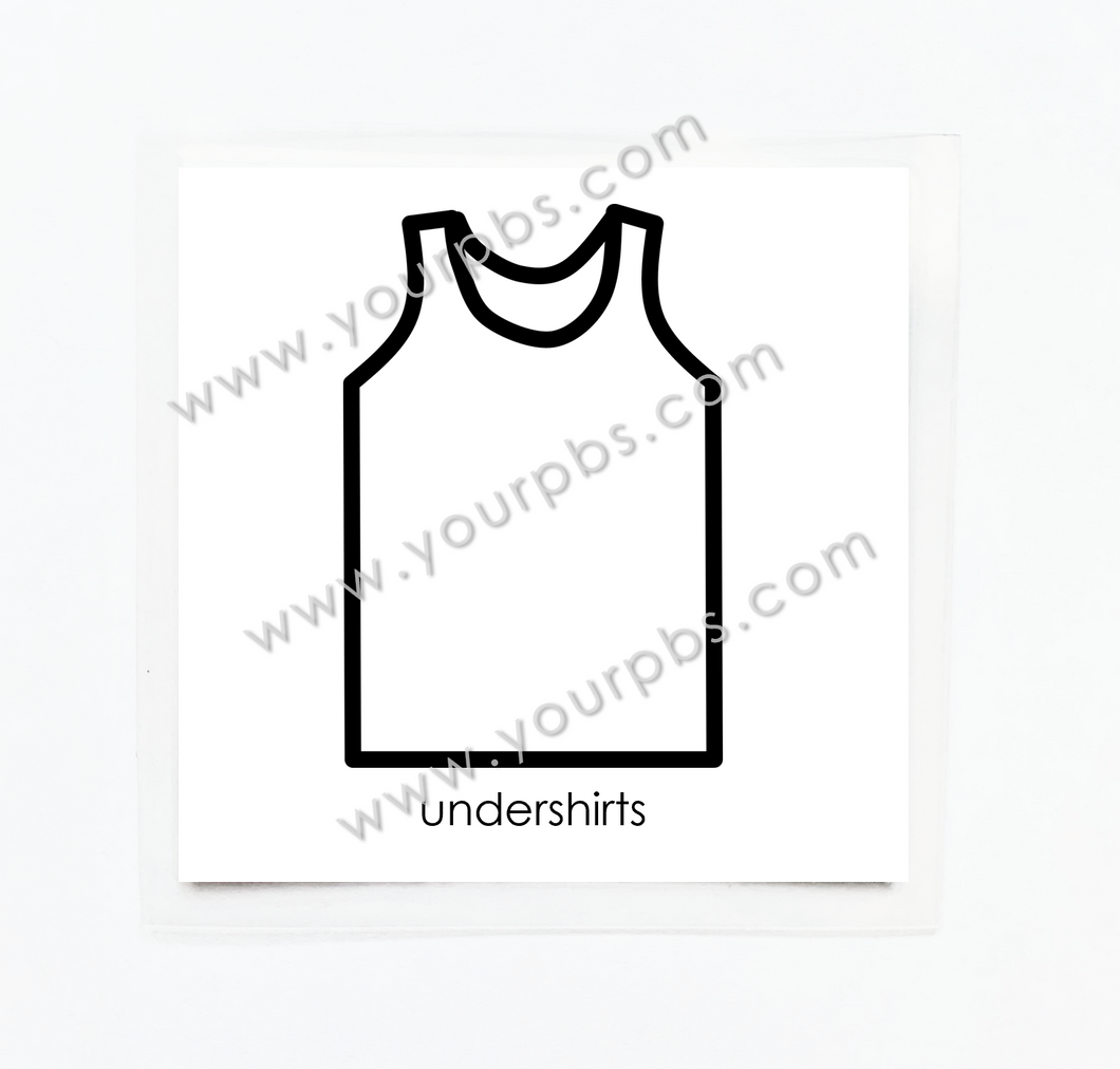 Undershirts - Tank (Drawer Label)